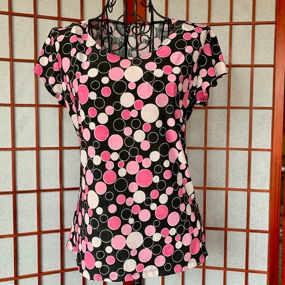 Unbranded Polka-Dot Stretch Shell Top - Picture 2 of 6